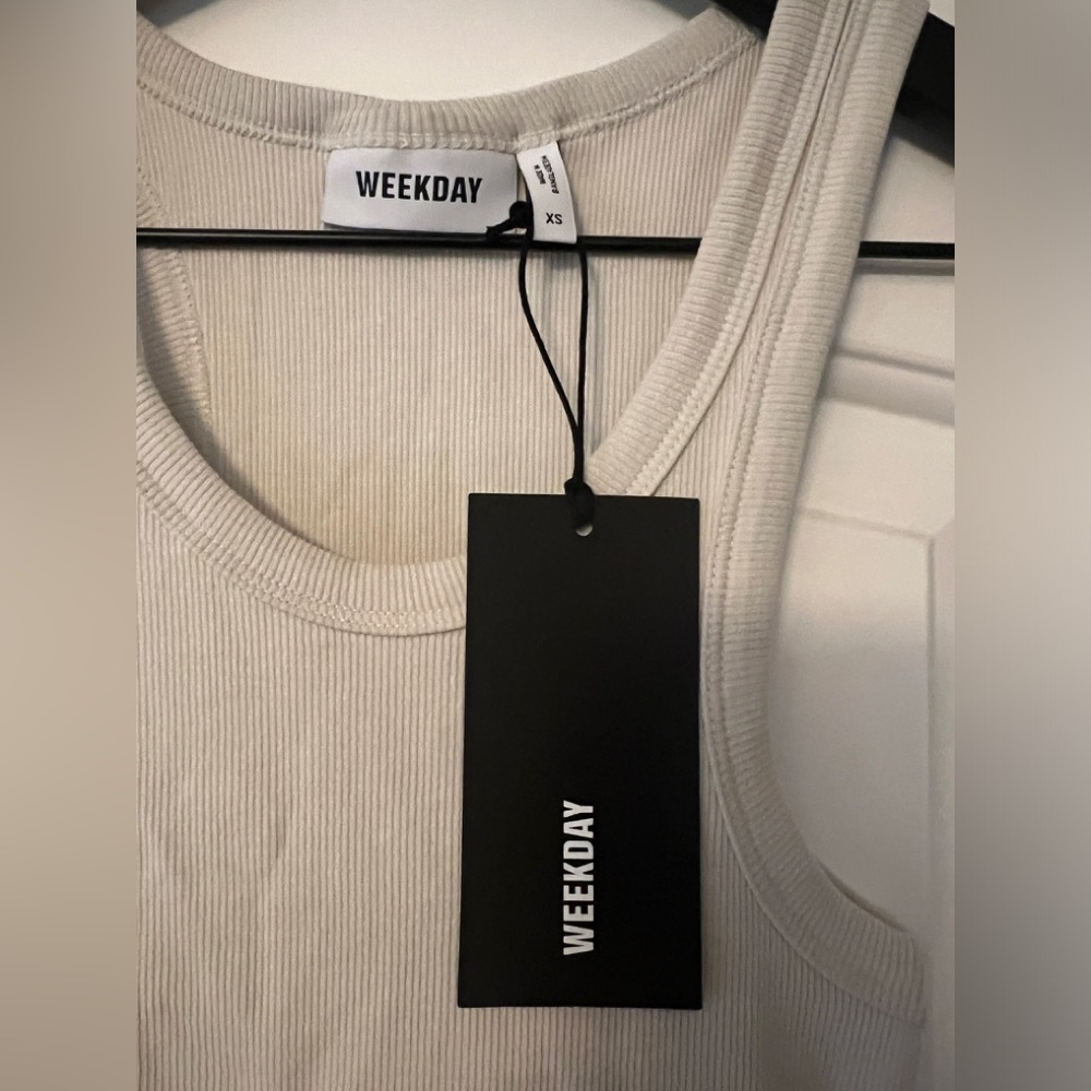NWT Racer Back Rib Mini Dress - Picture 8 of 9